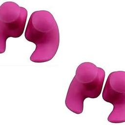 Silicone Earplugs for Swimming Bathing and Sleeping, Professional Noise Reduction Reusable Silicone Swim Earplugs for Adult Swimmers Children Diving (Pack of 2) (Purple)-picture-16