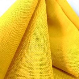 SRP Craft Laminated Color Jute Fabric Used for Making Jute Bags, Art & Craft, Home Decor, Perfect Decoration for Wedding, Event, Gardening, Gift Wrapping.– Width 50 inch - Color : Yellow (5 Meter)-image-39