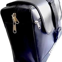 VORIYO Bike Saddle Bag Motorcycle Side for Riders Luggage Box Multifunctional Backseat Bag Waterproof Artificial Leather Storage Saddle Bag Black-image-34
