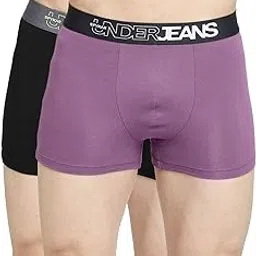 underjeans Men's Cotton Blend Modern Regular Fit Trunk-picture-0