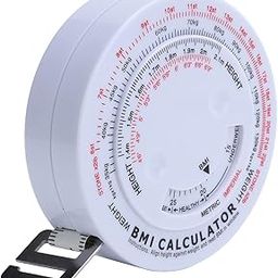 Generic BMI Measure, 150cm Measure Tape Non‑toxic Accurate Scale for Waist'-image-25