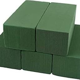 ARH Oasis 6 Pcs Floral Foam, Wet and Dry Floral Foam Blocks Flower Arrangement Kit for Fresh or Silk Artificial Flowers (Green, 9"L x 3.1"W x 4.3"H)-image-80