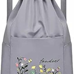 Travel Folding bag for Girls Women, Trendy Waterproof Stylish Backpack, Lightweight Polyester Drawstring Bag for Any Occasion, Waterproof Drawstring bag Girls-Women's.(Pack of -1)-image-54