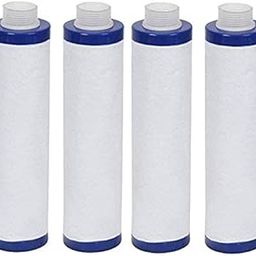 KRPLUS 9 Inch Thread & Carbon Water Filter Cartridge/pre Filter for All Standard 10 inch pre Filter housing, 4 Pcs. (White)-image-27