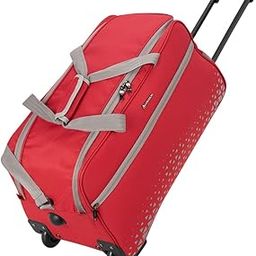 Mover Large Travel Duffle Bag Wheel Duffel Bag (24 Inch, Maroon)-image-78