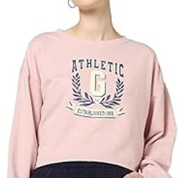 gap Women's Regular Fit Solid Full Sleeves Round Neck Sweatshirt-picture-48