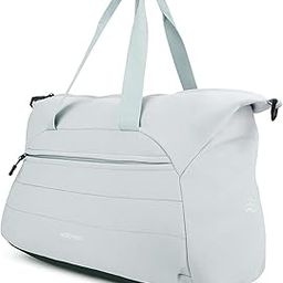 Assembly Premium Duffle Bag for Men and Women | Large Weekender Bag (45 Liters) | with Attachable Shoulder Strap | Sky Blue | Float-image-84