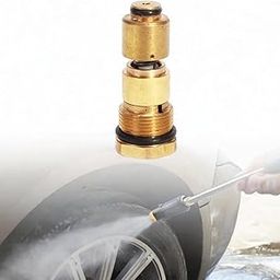 UJEAVETTE Induction Overflow Valve Washer Replacement for Pressure Washer Power Washer 60mm 5 Series Gold-image-49
