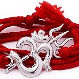 Real Silver Certified Bracelet Rakhi for Brothers Royal Collection-picture-35