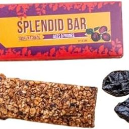 SPLENDID FOOD CO. Protein Bar, 60g, Pack of 6 (Medium, Oats & Prunes)-image-88