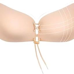 Strapless Sticky Invisible Backless Stick on Push up Lift for Women Dress Reusable Silicone Nipple Covers-image-6