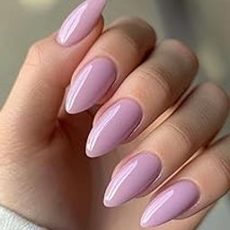 FWS Artificial fake Press On Nails Art Set (Set Of 20) Reusable Nails Extension,BridalNails,Stick-On Nails,Manicure Art Set, AcrylicNails,False Nails,DesignerNails | Nail Glue, Nail file, cuticle pusher, cleaning wipe | Glossy Nude,Pink Soild Plain Color Shape Stiletto-image-30