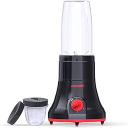 ZunVolt ABS Plastic Nutri-Fruice Juicer Blender Grinder And Smoothie Maker 400 Watts (Red - Black)-picture-14