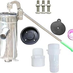 UJEAVETTE Manual Well Pump Thickened Deep Well Hand Pump for Groundwater Yard Home Use-image-83