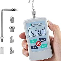 Mxmoonfree ZMF-500N Digital Force Gauge Portable Push Pull Gauge Meter with Units N/ LB/ Kg/ Oz, Carrying Case, LCD Backlit Display-11