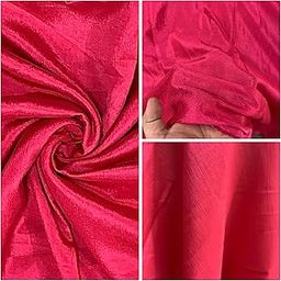 Chinonn Silk Fabric Material | Length:- 1/2/3/4/5 Meter Width:- 44 Inch | Dress Material | (Rani, 2 Meter)-image-69