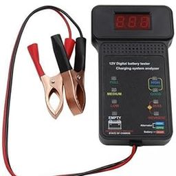 CALANDIS 4x12V Car Battery Alternator Tester Universal for ATV Motorcycle Boat | Battery Testers | Battery Testers & Chargers-1