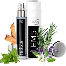 EM5™ Aqua EDP Perfume Spray for Men | Aromatic Fresh Spicy Accords Fragrance | Eau De Parfum Spray | Luxury Gift for Him-image-96