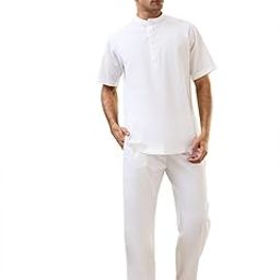 Men's Cotton Solid Comfort Fit Kurta-image-70