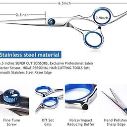 Wirmon Barbar hair cutting saloon scissor steelness steel | Pack of 1 |-image-7