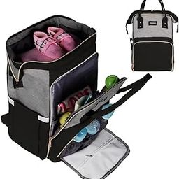 MAMMA Dual Partition Diaper Bag for Mothers for Travel, Baby Bag for Mother Travel,16 Pockets Diaper Bags for Mom and Hospital Bag for Delivery Women,Unisex Baby Diaper Bag with 9 Month Warranty-image-7