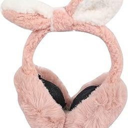 Unisex Winter Faux Fur Outdoor Ear Muffs / Warmer for Kids, Girls and Adults, Ideal for winters (Peach)-image-19
