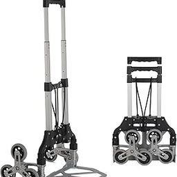 Corvids 75 Kg Stairs Climbing Aluminium Hand Truck | 2-Year Warranty | Portable Strong Dolly Cart with Foldable Wheels, Extendable Handle Ideal for Home, Office & Industrial Use-picture-23