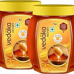 Amazon Brand - Vedaka Honey | 2 Kg | 100% Pure| No Added Sugar or Adulteration | Product of India | Pack of 2, Each 1 Kg (Previously Kitchen Cheer)-image-71