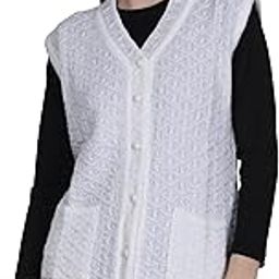 Womens Sleeveless Winter wear Cardigan Sweater-image-80