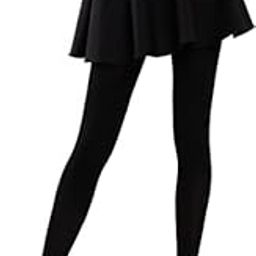 Women Thick Winter Warm Colored Black Fleece Lined Thermal Tights Size (Free Size) Pack of 1(BLACK)-image-91