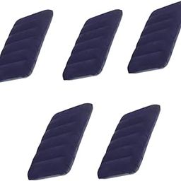 BORSE DIANA Multipurpose Inflatable Portable Flocking Fabric Square Shape Foldable Soft Air Pillow Pack of 5-image-31