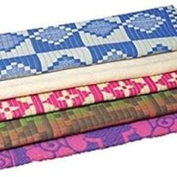 VRCT Plastic Single Bed Size Floor Mat (Multicolor, 4X6ft)-image-6