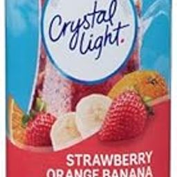 Crystal Light Strawberry Orange Banana Drink Mix, 68g-12