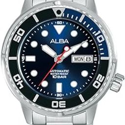 Stainless Steel Men's Analog Wristwatch Al4245X1, Dial Color-Blue, Band Color-Silver-picture-38