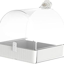 CALANDIS™ Bird Bath Cage Dustproof Bird Cage Bathtub Box for Macaw Bluebirds Lovebirds | Birdbaths | Bird & Wildlife Accessories | Yard, Garden & Outdoor Living-image-49