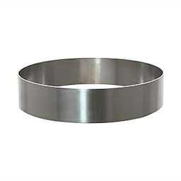 Bakingequipments 8 inch Stainless Steel Cake Sponge and Pizza Base Cutting Ring for Baking in Oven & Convection (Approx 1.5 kg Cake & 8 inch Pizza Base)-image-44