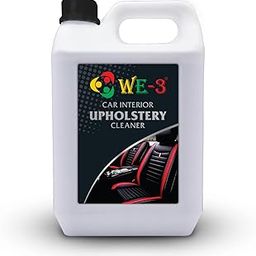 WE-3 Car Interior Upholstery Cleaner – Restore Shine, Multi-Surface Stain Remover for Fabric, Vinyl, fiber, Rubber, Dashboard, Carpet, Roof, and Leather Surfaces (5LTR)-image-14