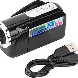 Children Video Camera Camcorder, Portable Kids 16X HD Digital Camcorder with TFT LCD Sceen for Exercise/Cycling/Mountain Climbing/Running(Black)-picture-22