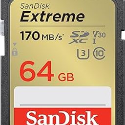 SanDisk Extreme SD UHS I 64GB Card for 4K Video for DSLR and Mirrorless Cameras 170MB/s Read & 80MB/s Write-13