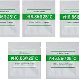 IONIX Pack/Combo of PH Callibration Powder/PH callibration solution, ph meter chemical | ph meter calibration kit | ph calibration powder (5 Pieces PH 6.86.00)-image-53