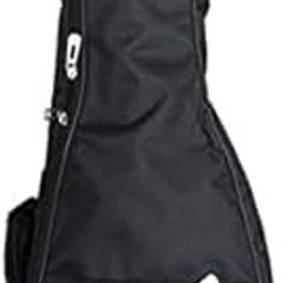 GLOW WINGS Ukulele Case with 5MM Sponge Padding Adjustable Shoulder Strap 21 Inch (21, Black)-picture-14