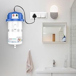 TEKCOOL Instant Water Geyser 1 L Portable water heater, Made of First Class ABS Plastic, Auto Cut Off Feature with 1 Year Warranty, For Home, Office, Restaurant etc-image-27
