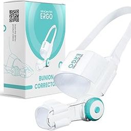 UltraCare PRO ERGO Bunion Corrector - 1 year Warranty - Orthopedic Bunion Toe Straightener - Foot Thumb Straightener - Foot Support - For Men & Women - Medical Grade Splint - 3D Adjustable Knob-13