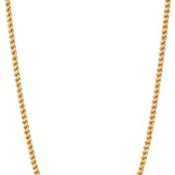 24-Inch Men’s Chain | Gold-Plated Alloy | Elegant & Minimalist Design | S-Hook Clasp | Rope Chain-image-43