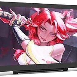 VEIKK Studio VK2200 Pro Graphic Drawing Pen Display Tablet with Screen Full Laminated Screen & Tilt Function Battery-Free Stylus, 8192 Pen Pressure | 2 Quick Dials and 8 Shortcut Keys Display, Black-image-54