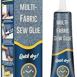 ARKETICK Fabric Adhesive Glue Strong Bond Clear Drying Waterproof Sew Glue Permanent Washable for Repair, Make Patches on Clothes, All Fabrics[ 50ML][ pack of 1]-image-4