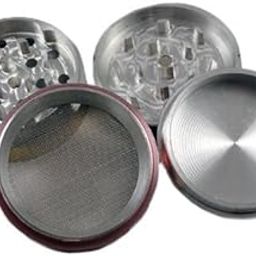 WBD 40mm Metallic Crusher Grinder for Cutting Grinding and Crushing Weed Herb - Large-image-58