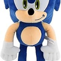 SHRI TOYS Blue Sonic Plush Toy Super Soft Cuddly Fluffy and Huggable Stuffed Animal Sonic The Hedgehog Plushie for Kids Boys & Girls Soft Toys for Kids (Blue)-picture-0
