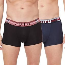 Men's Soft Cotton Blend Solid Trend Trunk (Pack of 2)-34