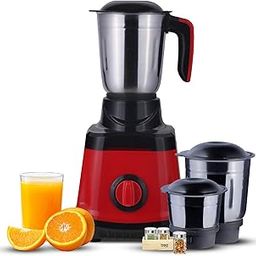 Steva Kitchen Mixer Grinder, 550W, 3 Stainless Steel Jars, 18000 RPM, White-image-44